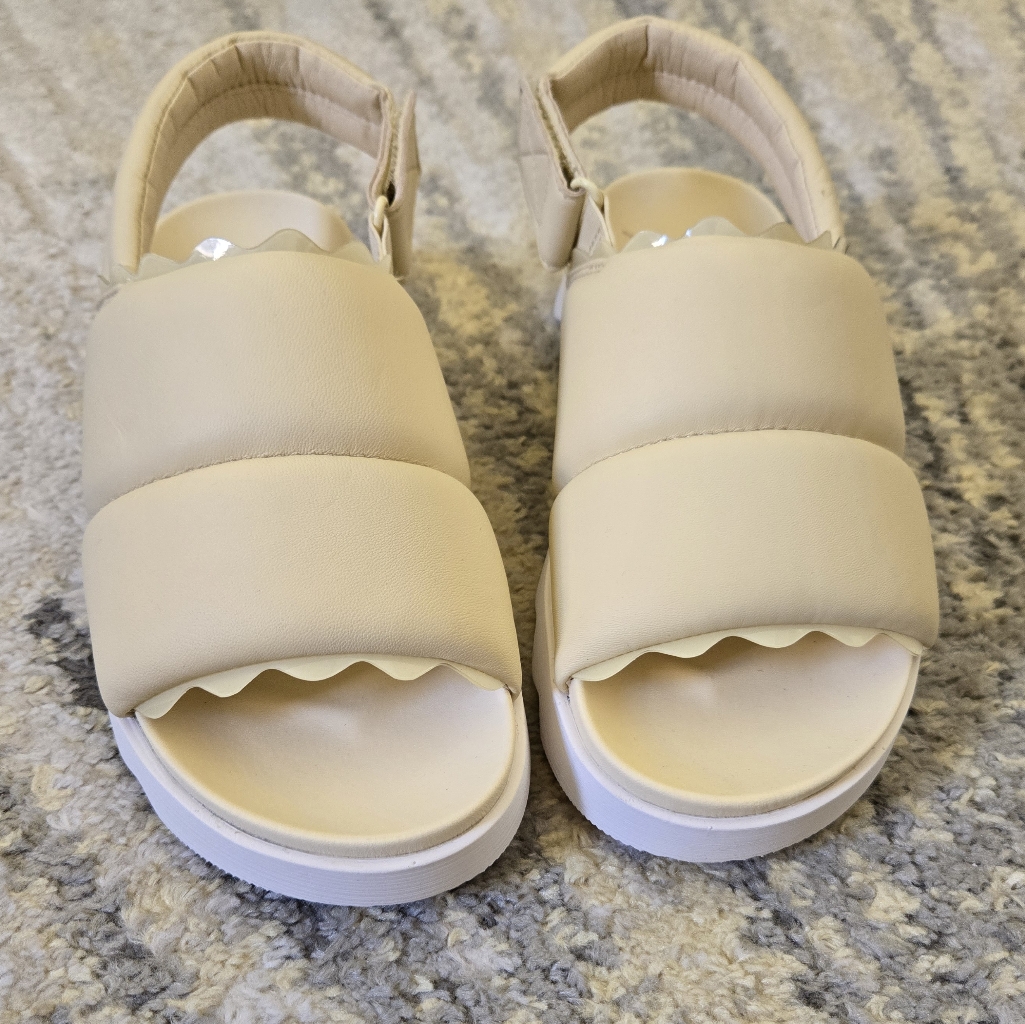 Nwt Sorel Vibe Slingback Puff Sandal